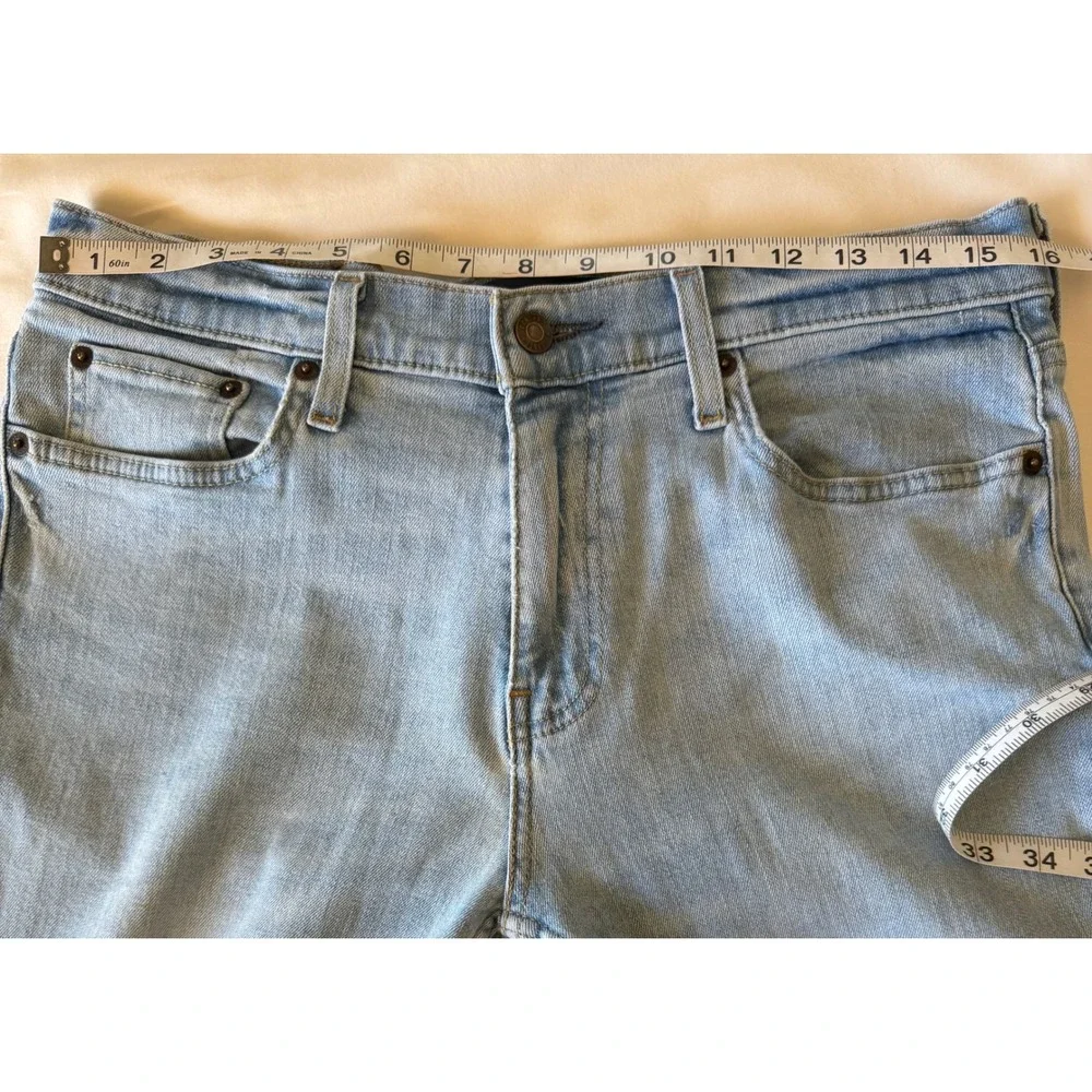 Hollister Epic Flex Skinny Jeans Mens 31x32 Light Wash Blue Denim Slim Fit